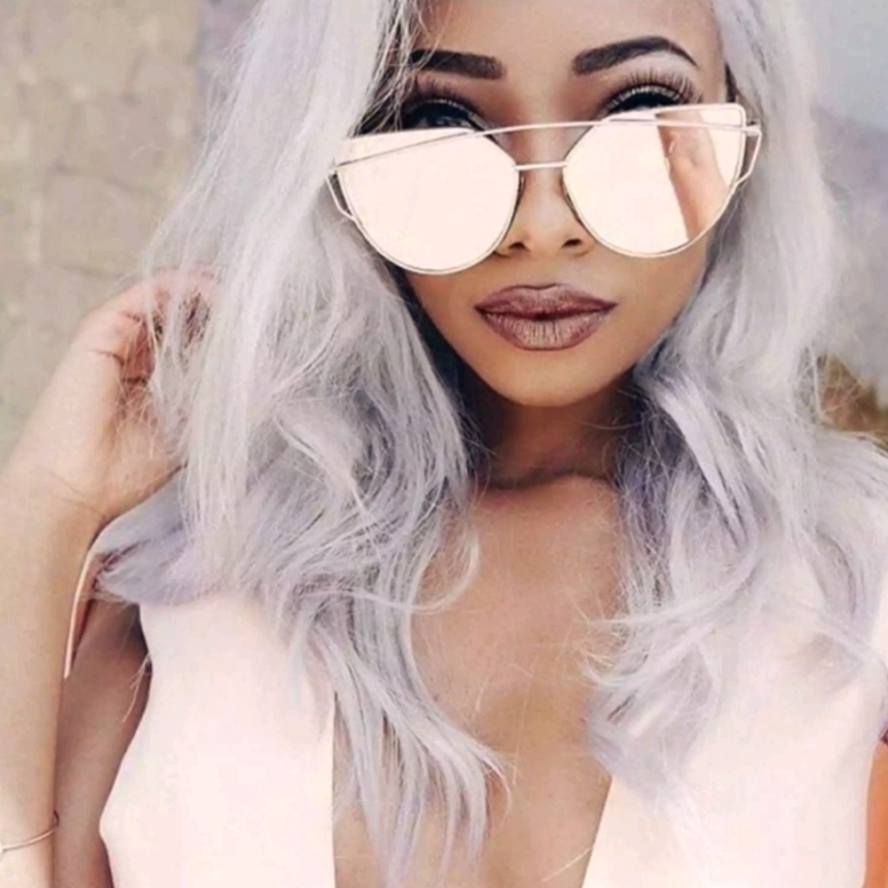 🔥🔥Women's Gold Mirror Sunglasses
